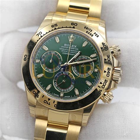 rolex daytona 116508|Rolex daytona green dial price.